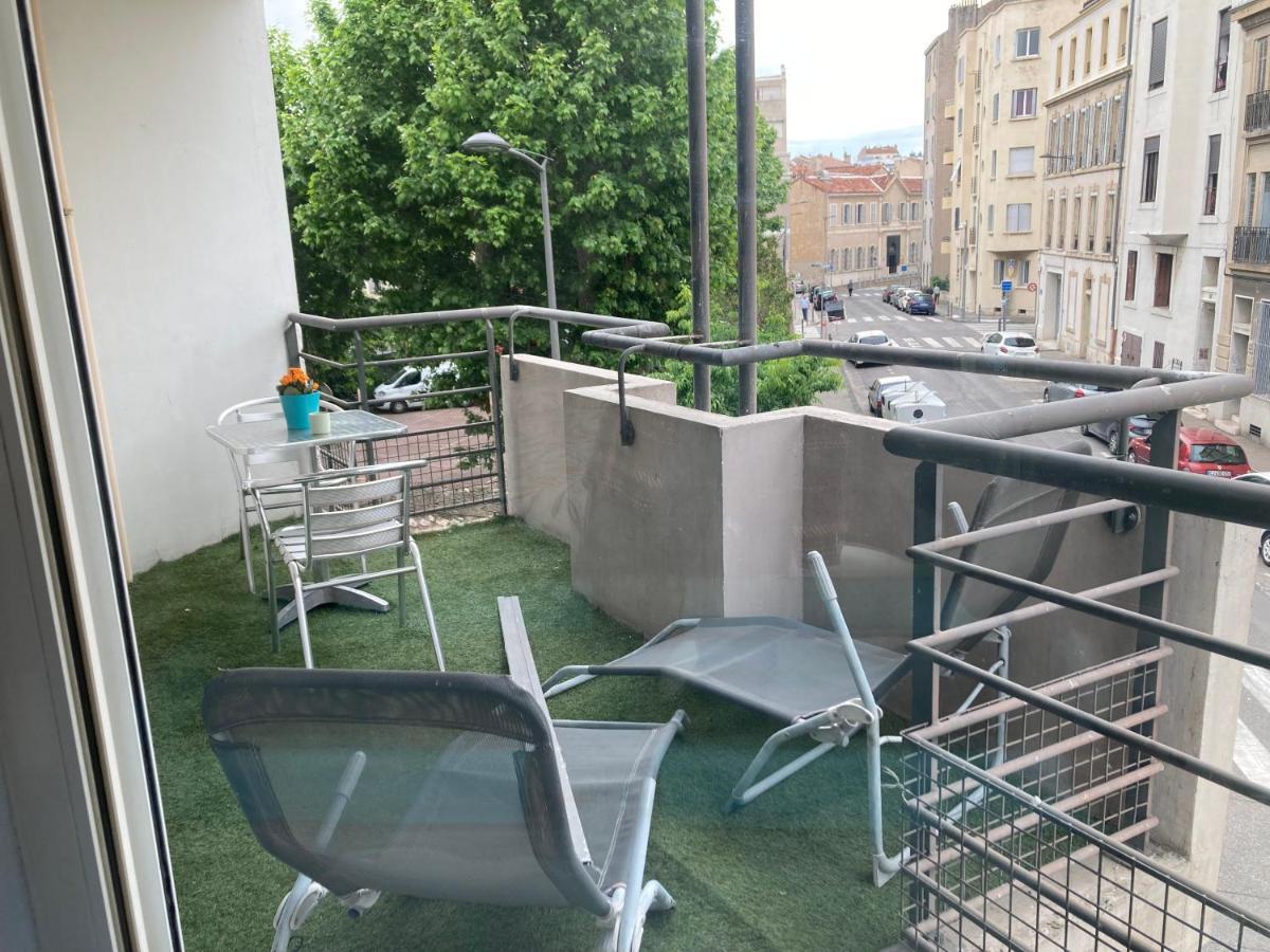 Apparement Chaleureux Avec Balcon Appartement Marseilles Buitenkant foto